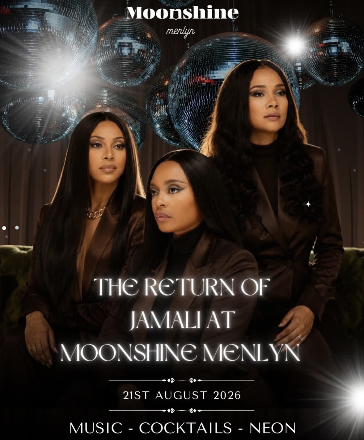 The Return of Jamali at Moonshine Menlyn — 21 August 2026